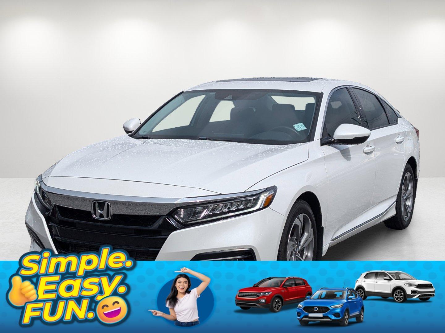 2018 Honda Accord Sedan EX-L 1.5T (1HGCV1F58JA) with an Intercooled Turbo Regular Unleaded I-4 1.5 L/91 engine, 1-Speed CVT w/OD transmission, located at 1430 Gateway Drive, Opelika, AL, 36801, (334) 239-0944, 32.637871, -85.409790 - 2018 Honda Accord Sedan EX-L 1.5T - Photo#0