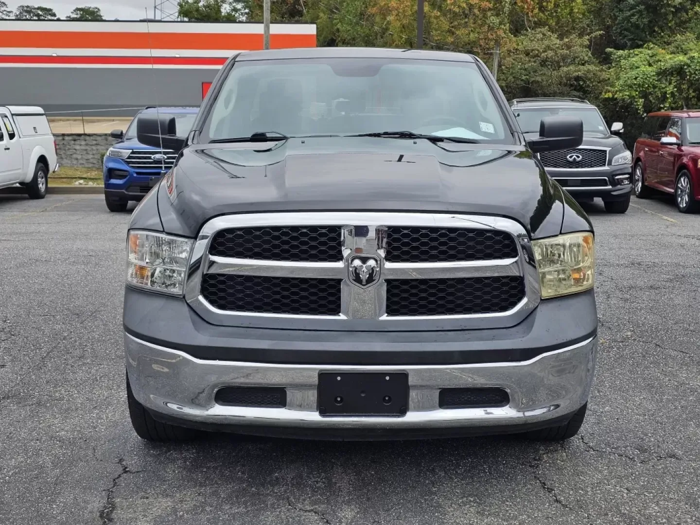 2018 /Diesel Gray/Black Ram 1500 Tradesman (1C6RR7FTXJS) with an Other engine, located at 3959 U.S. 80 W, Phenix City, AL, 36870, (334) 297-4885, 32.469296, -85.135185 - **Adventure Awaits with the 2018 Ram 1500 Tradesman Your Ideal Workhorse!**<br /> <br /> Are you a growing family in need of a reliable vehicle that can handle both daily commutes and weekend adventures, or perhaps a hardworking professional looking for a tough truck that makes every job easier? Lo - Photo#1