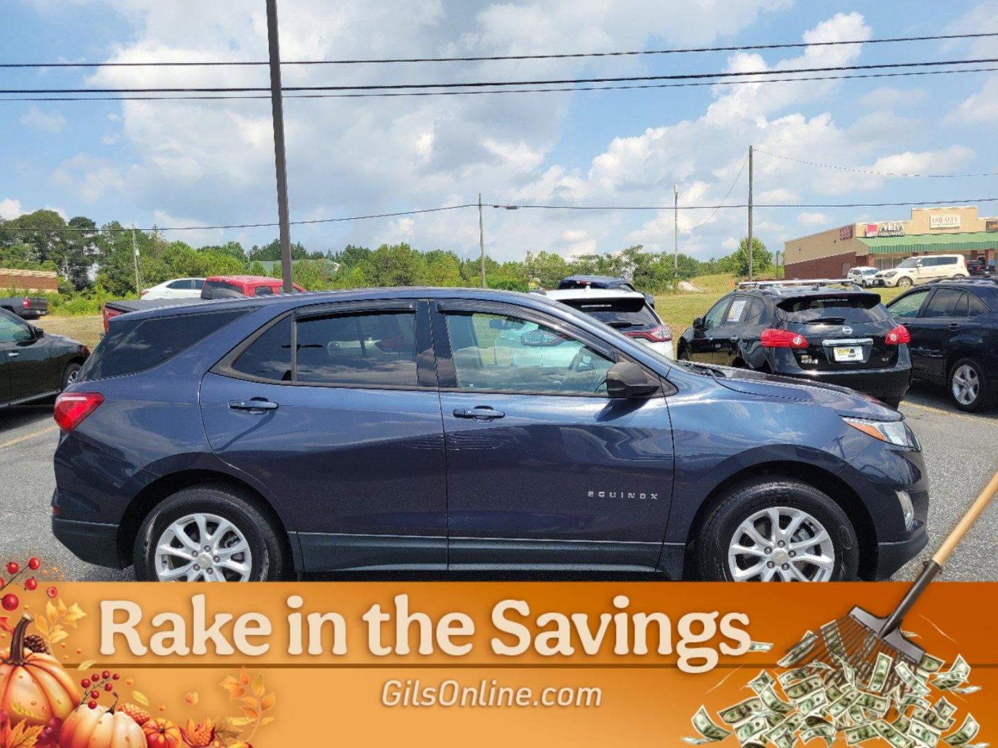 2019 Storm Blue Metallic /Medium Ash Gray Chevrolet Equinox LS (3GNAXHEV8KL) with an Turbocharged Gas I4 1.5L/92 engine, 6-Speed Automatic transmission, located at 7000 Northlake Connector, Columbus, GA, 31904, (706) 987-8085, 32.524975, -84.978134 - 2019 Chevrolet Equinox LS - Photo#12