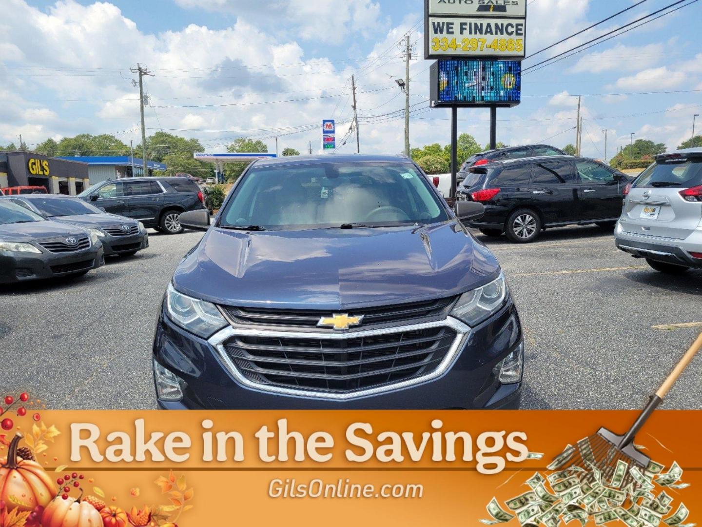 2019 Storm Blue Metallic /Medium Ash Gray Chevrolet Equinox LS (3GNAXHEV8KL) with an Turbocharged Gas I4 1.5L/92 engine, 6-Speed Automatic transmission, located at 7000 Northlake Connector, Columbus, GA, 31904, (706) 987-8085, 32.524975, -84.978134 - 2019 Chevrolet Equinox LS - Photo#8