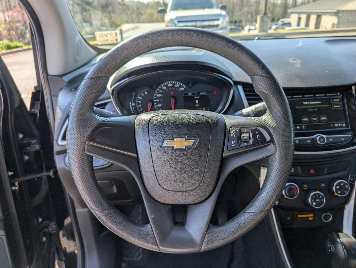 2019 /Jet Black Chevrolet Trax LS (3GNCJKSB5KL) with an Turbocharged Gas 4-Cyl 1.4L/83 engine, 6-Speed Automatic transmission, located at 3959 U.S. 80 W, Phenix City, AL, 36870, (334) 297-4885, 32.469296, -85.135185 - 2019 Chevrolet Trax LS - Photo#15