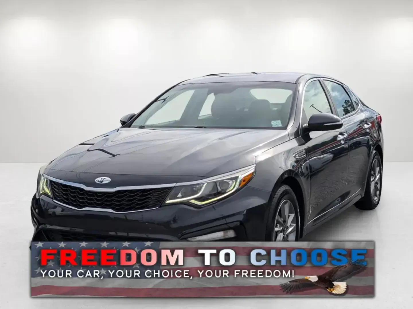 2019 /Black Kia Optima LX (5XXGT4L35KG) with an Regular Unleaded I-4 2.4 L/144 engine, 6-Speed Automatic w/OD transmission, located at 7000 Northlake Connector, Columbus, GA, 31904, (706) 987-8085, 32.524975, -84.978134 - **Discover Adventure and Comfort with the 2019 Kia Optima LX at Gils Auto Columbus #2!**<br /> <br /> Are you ready to elevate your driving experience? Whether you're commuting to work in Columbus, GA, or heading out on a weekend road trip, the 2019 Kia Optima LX is designed to fit seamlessly into - Photo#0