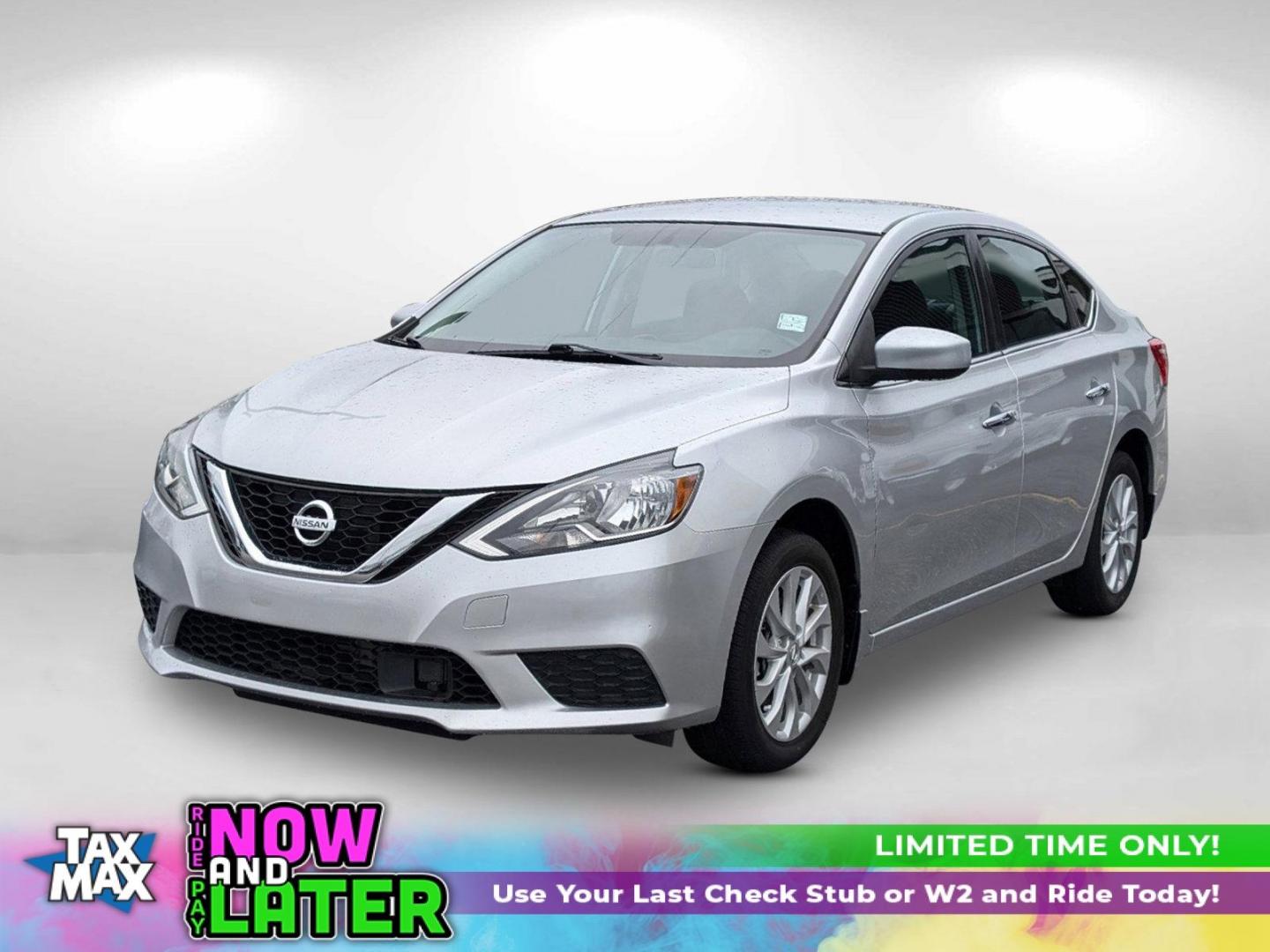 2019 /Charcoal Nissan Sentra SV (3N1AB7APXKL) with an Regular Unleaded I-4 1.8 L/110 engine, 1-Speed CVT w/OD transmission, located at 3959 U.S. 80 W, Phenix City, AL, 36870, (334) 297-4885, 32.469296, -85.135185 - 2019 Nissan Sentra SV - Photo#0