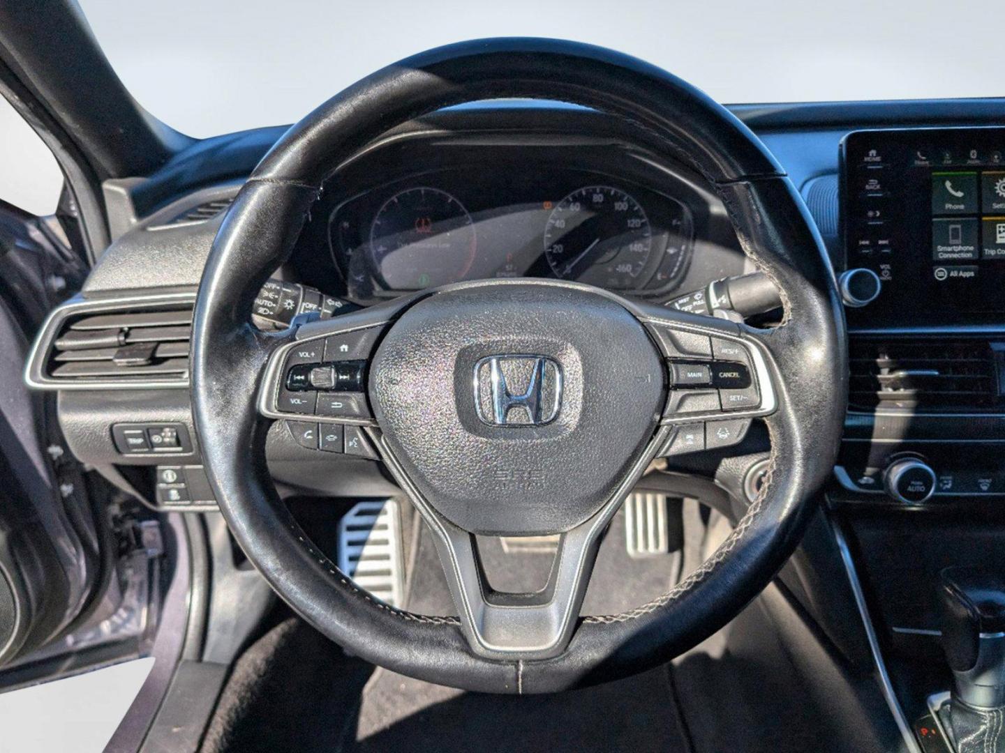 2020 Honda Accord Sedan Sport (1HGCV1F38LA) with an Intercooled Turbo Regular Unleaded I-4 1.5 L/91 engine, 1-Speed CVT w/OD transmission, located at 1430 Gateway Drive, Opelika, AL, 36801, (334) 239-0944, 32.637871, -85.409790 - 2020 Honda Accord Sedan Sport - Photo#13