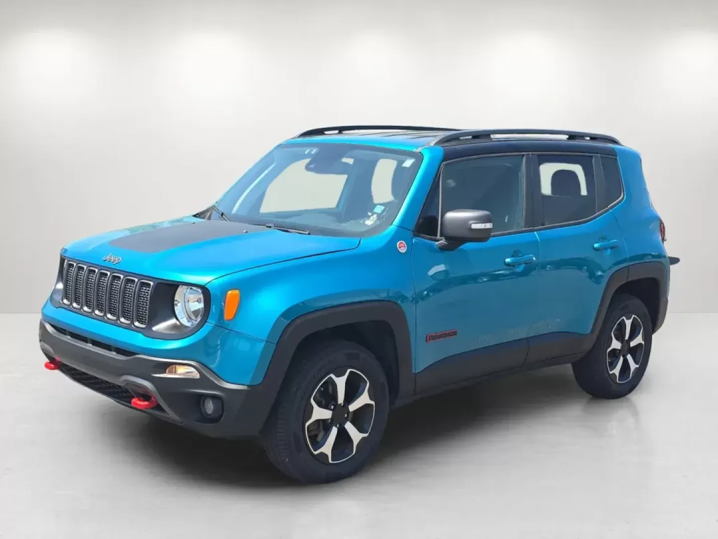 2021 /Black Jeep Renegade Trailhawk (ZACNJDC14MP) with an Intercooled Turbo Premium Unleaded I-4 1.3 L/81 engine, 9-Speed Automatic w/OD transmission, located at 521 Old Farm Lane Rd, Prattville, AL, 36066, (334) 325-1505, 32.482460, -86.416367 - 2021 Jeep Renegade Trailhawk - Photo#1